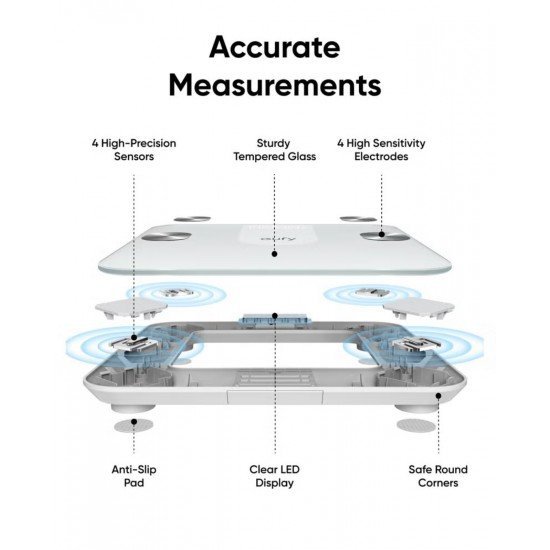 ميزان ذكي A1 eufy ابيض